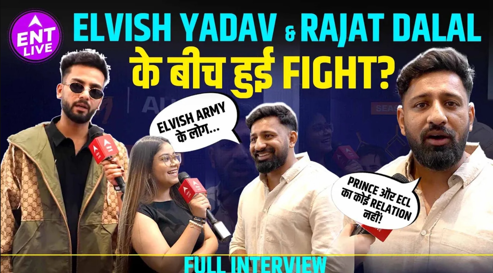 Rajat Dalal On FIGHT With Elvish Yadav, Prince Narula Controversy, ECL Season 3 Auction & More