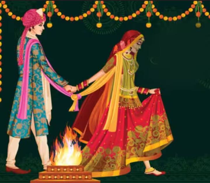 ਹਿੰਦੂ ਧਰਮ ਵਿੱਚ, ਵਿਆਹ ਦੇ ਸਮੇਂ ਫੇਰੇ ਲੈਣ ਤੋਂ ਪਹਿਲਾਂ ਦੁਲਹਨ ਦੇ ਦੁਪੱਟੇ ਵਿੱਚ 5 ਖਾਸ ਚੀਜ਼ਾਂ ਬੰਨ੍ਹੀਆਂ ਜਾਂਦੀਆਂ ਹਨ। ਕਿਹਾ ਜਾਂਦਾ ਹੈ ਕਿ ਇਸ ਨਾਲ ਲਾੜਾ-ਲਾੜੀ ਦਾ ਵਿਆਹੁਤਾ ਜੀਵਨ ਖੁਸ਼ਹਾਲ ਹੁੰਦਾ ਹੈ ਅਤੇ ਕਦੇ ਵੀ ਕਿਸੇ ਚੀਜ਼ ਦੀ ਕਮੀ ਨਹੀਂ ਹੁੰਦੀ।
