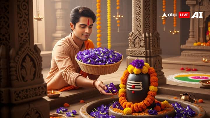 If there is Vastu Dosha or Pitra Dosh, then offering flowers of Aparajita on Shivling in the holy month of Sawan gets rid of all kinds of defects.
