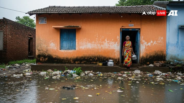 There is always some ill in the house where dirty water accumulates in front of the main gate. Do not allow dirty water to accumulate in front of the main gate of the house. Take measures for drainage of water.