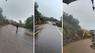 Satara Rain Update: महाबळेश्वर तापोळा रस्त्यावर दरड कोसळली; काही महिन्यांपूर्वी केलेला रस्ता तब्बल 10 फूट खचला