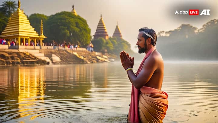 आषाढ़ अमावस्या के दिन सुबह जल्दी उठकर किसी पवित्र नदी में स्नान करें. नदी स्नान संभव न हो तो घर पर स्नान किया जा सकता है. इसके बाद हाथ में जल, तिल और कुश लेकर दक्षिण दिशा में पितरों के निमित्त तर्पण करें.