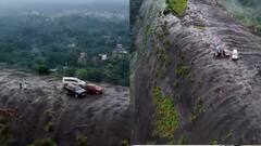 யாரு சாமி நீங்க! டாடா ஹாரியர் EV விளம்பரத்தை மிஞ்சிய கேரள இளைஞர்கள்! மலை உச்சியில் கார்களை ஏற்றிய வைரல் வீடியோ!