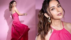 Rakul Preet Singh Embraces Barbiecore Glamour In Flowy Pink Dress, PICS