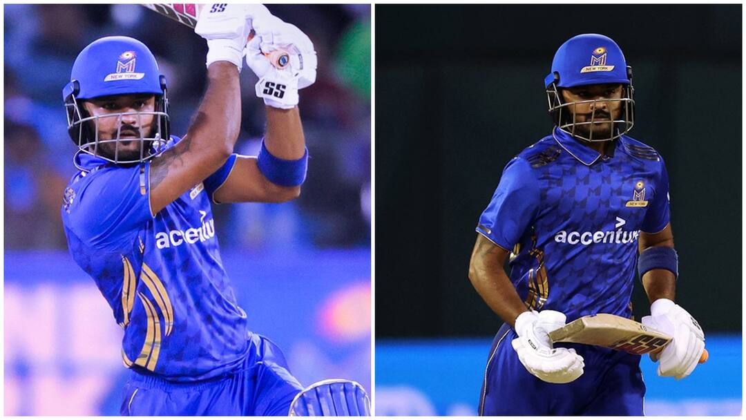 Monank Patel Inspires MINY To Record-Breaking Chase In MLC 2025 Monank Patel Inspires MINY To Record Breaking 200 run Chase In MLC 2025 vs seattle orcas match highlights watch video Monank Patel Inspires MINY To Record-Breaking Chase In MLC 2025