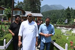 Tourism Minister Gajendra Shekhawat Visits Pahalgam After Attack, Calls For Peace And Prosperity In Kashmir