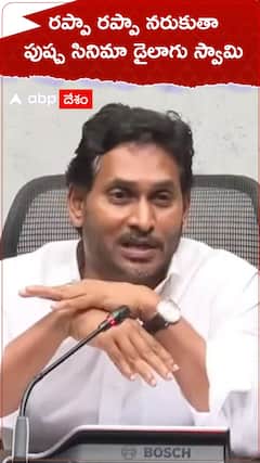 రప్పా రప్పా నరుకుతా అని పుష్ప సినిమా డైలాగు చెప్పాడు స్వామి