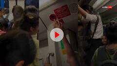 दिल्ली मेट्रो के कोच में घुसा सांप! चींखने लगी महिलाएं, डरकर सीट पर चढ़ीं, वीडियो आया सामने