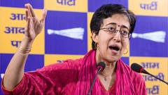 'बीजेपी को झूठे और फर्जी आरोप लगाने की आदत पड़ गई है', नेता प्रतिपक्ष आतिशी का निशाना