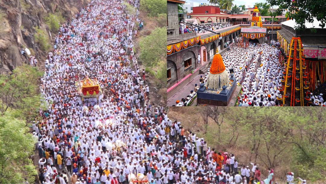 Pandharpur Wari Palki Yatra 2025 : 20 రోజులు 250 కిలోమీటర్లు.. కేవలం విఠల్ పై భక్తితో మాత్రమే సాగే తీర్థయాత్ర ఇది! Pandharpur Wari Palki Yatra 2025 dates route rituals and spiritual significance What is Pandharpur Wari Day wise route and schedule know in telugu Pandharpur Wari Palki Yatra 2025 : 20 రోజులు 250 కిలోమీటర్లు.. కేవలం విఠల్ పై భక్తితో మాత్రమే సాగే తీర్థయాత్ర ఇది!