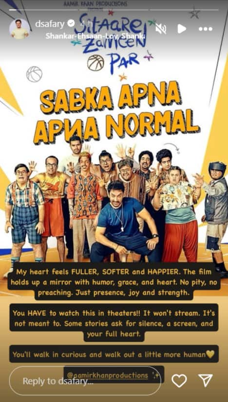 Darsheel Safary Pens Emotional Review For Aamir Khan's Sitaare Zameen Par: 'You’ll Walk Out A Little More Human