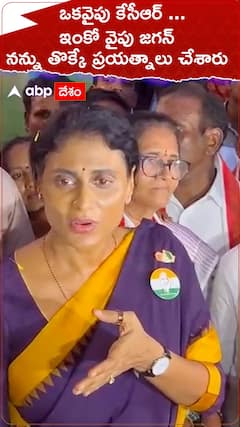 YS sharmila about KCR and Jagan