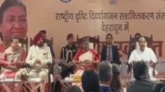 Watch: President Murmu Moved To Tears As Visually Impaired Students Sing For Her