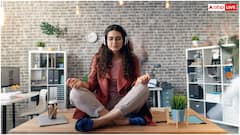 ऑफिस में नहीं महसूस होगा काम का बोझ, वर्कप्लेस पर बैठे-बैठे ऐसे करें योग