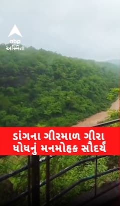 Dang : Gira Waterfall: સોળે કળાએ ખીલ્યો ‘ગીરા ધોધ’, આ નજારો મોહી લેશે તમારું મન | Abp Asmita