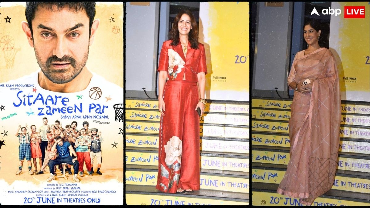 'सितारे जमीन पर' की स्क्रीनिंग में एक से बढ़कर एक लुक में पहुंचे टीवी सेलेब्स, मोना सिंह से लेकर साक्षी तंवर ने लूटी लाइमटाइट