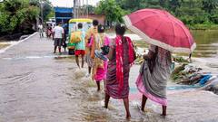 Heavy Rains Lash Himachal; Trigger Landslides, Waterlogging In Several Parts Amid Orange Alert
