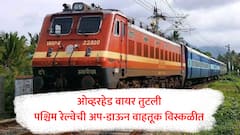 पालघरमध्ये वांद्रे अजमेर एक्सप्रेसची ओव्हरहेड वायर तुटली, पश्चिम रेल्वेची अप-डाऊन मार्गाची वाहतूक विस्कळीत