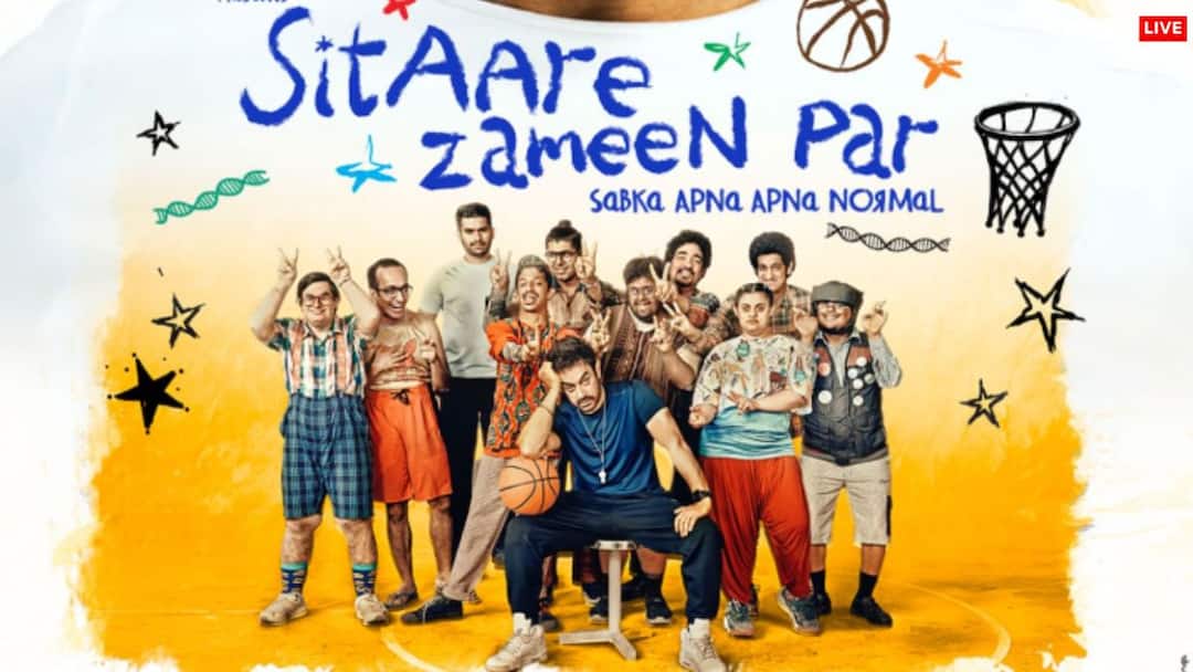 Sitaare Zameen Par Advance Booking aamir khan movie box office collection day 1 Sitaare Zameen Par Advance Booking: आमिर खान की फिल्म ने एडवांस बुकिंग से की सिर्फ इतनी कमाई, जान लीजिए पहले दिन का हाल