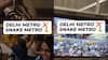 Unexpected Passenger? Snake In Delhi Metro Goes Viral