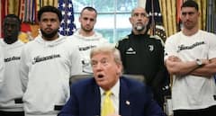 Trump's Awkward Question To Juventus Players: 'Could A Woman Make Your Team?'