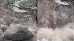 Himachal: Heavy Rain Triggers Landslide In Shimla, Orange Alert Issued For Next Week— WATCH