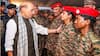 Rajnath Singh Shares 'Bada Khana' With Army Jawans During Visit To Northern Command HQ In Udhampur