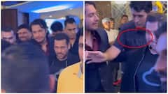 Video: Salman Khan’s Security Blocks Junaid Khan At 'Sitaare Zameen Par' Premiere