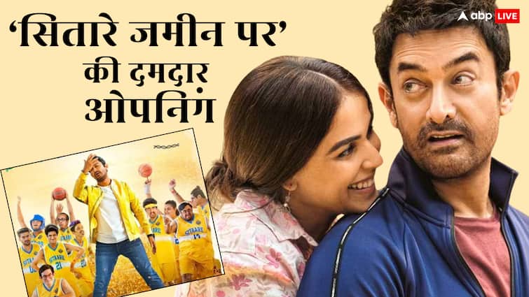 Sitaare Zameen Par Box Office Collection Day 1: 'सितारे जमीन पर' से आमिर खान का शानदार कमबैक, सनी देओल की 'जाट' को पछाड़ा