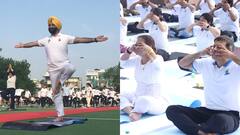 अंतरराष्ट्रीय योग दिवस पर दिल्ली में दिखा उत्साह, नेताओं और जनता ने मिलकर किया योग