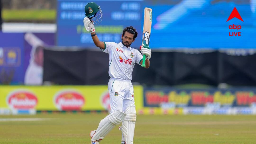 SL vs BAN: দুই ইনিংসেই শতরান, বৃষ্টিবিঘ্নিত ড্র ম্যাচে ইতিহাস গড়লেন শান্ত, যোগ গিলেন কোহলিদের তালিকায় Najmul Hossain Shanto scores century in both innings create history but SL vs BAN 1st test ends in draw SL vs BAN: দুই ইনিংসেই শতরান, বৃষ্টিবিঘ্নিত ড্র ম্যাচে ইতিহাস গড়লেন শান্ত, যোগ গিলেন কোহলিদের তালিকায়