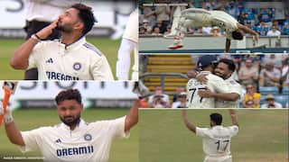 Rishabh Pant Century Celebration : 99 वर षटकार ठोकून शतक, कोलांटी उडी मारुन सेलिब्रेशन, ऋषभ पंतचा धमाका अन् मोडला धोनीचा 'हा' मोठा विक्रम