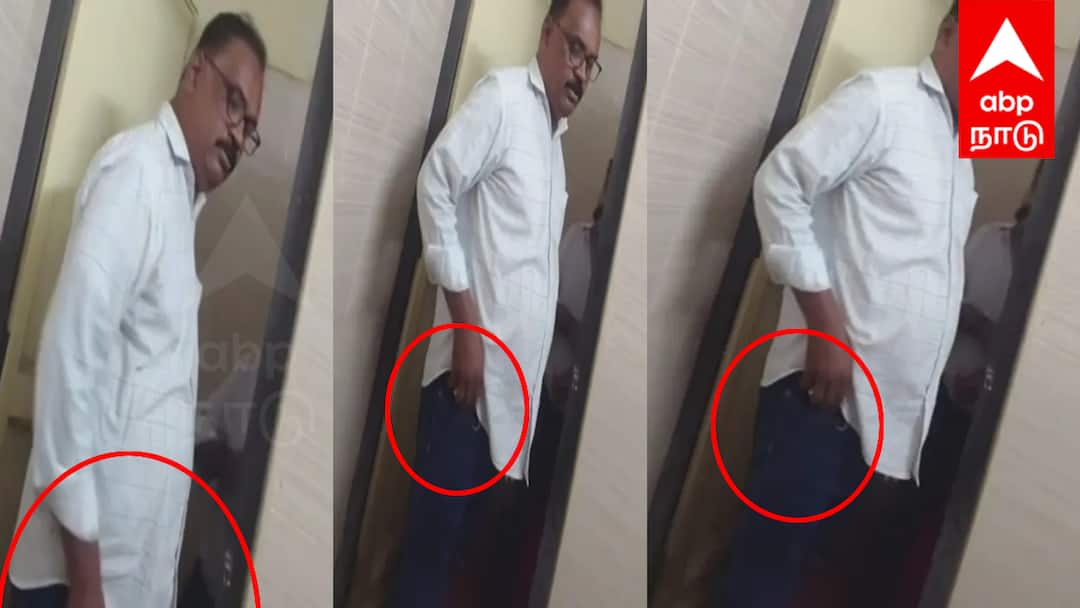 கழிவறையில் லஞ்சம் வாங்கிய பத்திரப்பதிவு அதிகாரி - வெளியான வீடியோவை பார்த்து மக்கள் அதிர்ச்சி