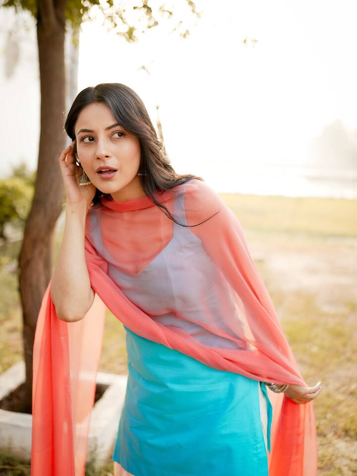 शहनाज गिल ने भी ये पटियाला सूट पहन कर नया ट्रेंड सेट किया था. स्लीवलेस कुर्ते और पटियाला पेंट में एक्ट्रेस का पंजाबी कुड़ी वाला अवतार ऑडिएंस को बहुत पसंद आया. गर्मियों के लिए एक्ट्रेस का ये आउटफिट कंफर्टेबल के साथ क्लासी भी है.