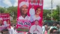 BRS Protest: మొన్న ఏపీలో.. నేడు తెలంగాణలో రప్పా రప్పా రాజకీయాలు.. బీఆర్ఎస్ రైతు మహాధర్నాలో ప్లకార్డులు వైరల్