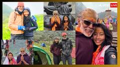 2 दिन में 30 किलोमीटर पैदल यात्रा कर पत्नी सहित केदारनाथ पहुंचे मिलिंद सोमन, बाबा के किए दर्शन, तस्वीरें शेयर कर दिखाई झलक