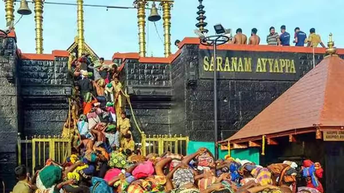 சபரிமலை: 18 ஆண்டுகளுக்குப் பிறகு பம்பை கணபதி கோயிலில் அஷ்டபந்த கலச பூஜை! பக்தர்கள் தரிசனம்