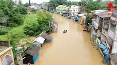 ফিরল আতঙ্কের দিন, ফের জলের তলায় ঘাটালের একাধিক এলাকা