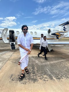 Pawan Kalyan: మధురైలో అడుగుపెట్టిన సనాతన ధర్మ పరిరక్షకుడు పవన్ కళ్యాణ్, జనసేన పోస్ట్