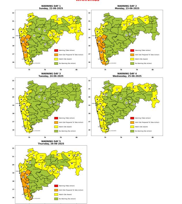 Maharashtra Weather Update: मुंबईसह कोकणपट्टीवर वादळी पावसाचा अंदाज, IMD चे किनारपट्टी भागात तीव्र अलर्ट, उर्वरित भागात हवामान कसे?