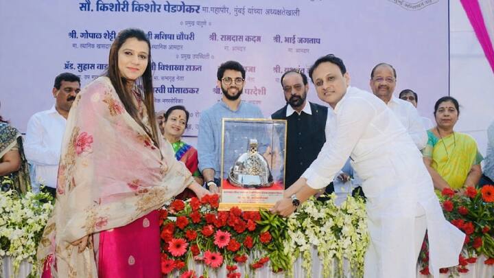 आपल्या सुनेवर शिंदेंच्या शिवसेनेकडून आणि भाजपकडून पक्ष प्रवेश करण्यासंदर्भात दबाव टाकण्यात येत असल्याचा आरोप विनोद घोसाळकर यांनी केला होता. त्यामुळे, तेजस्वी यांच्या भूमिकेकडेही सर्वांचे लक्ष लागले होते.