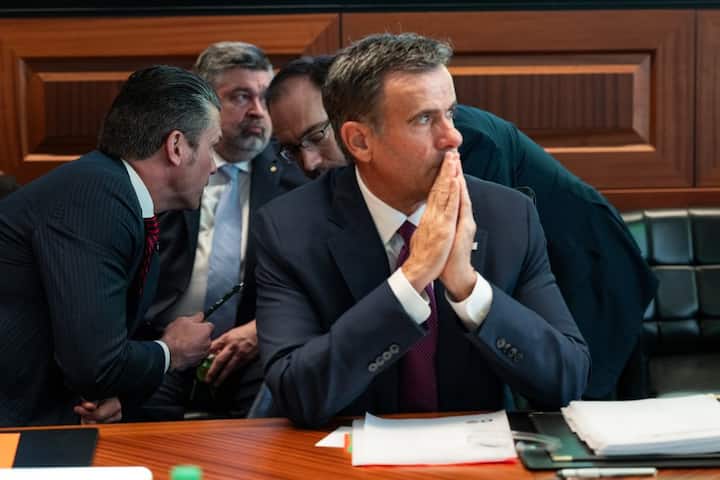 Officials were shown real-time footage as six B-2 bombers dropped bunker-buster bombs on the heavily fortified Fordow nuclear site. Simultaneously, 30 Tomahawk missiles targeted Iranian nuclear facilities in Natanz and Esfahan.