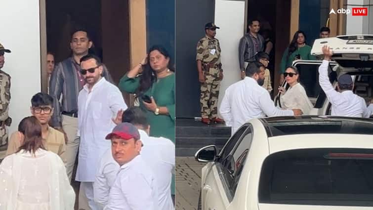 करिश्मा कपूर के एक्स हसबैंड संजय कपूर की प्रेयर मीट के रवाना हुए करीना-सैफ