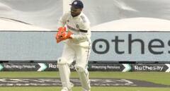 Watch: Angry Rishabh Pant Throws Ball In Frustration At Umpire's Decision