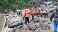 रुद्रप्रयाग में भूस्खलन से यातायात प्रभावित, सोनप्रयाग-गौरीकुंड मार्ग पर वाहनों की आवाजाही बंद