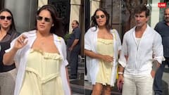 क्या दूसरी बार प्रेग्नेंट हैं बिपाशा बसु, मिनी ड्रेस में बेबी बंप छुपाती दिखीं?