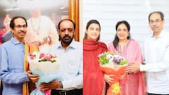 भाजप प्रवेशाच्या चर्चांना फुल्लस्टॉप, तेजस्वी घोसाळकर मातोश्रीवर; ठाकरेंच्या भेटीनंतर म्हणाल्या...