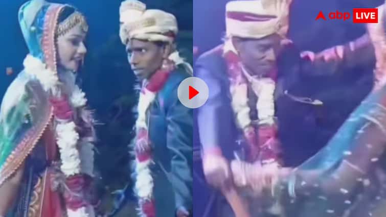 सैय्यां सुपरस्टार पर ठुमके लगा रही थी दूल्हन, तभी दूल्हे की एंट्री ने कर दिया गुड़ गोबर