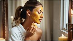 Face Mask with Turmeric : పసుపులో తేనె కలిపి ముఖానికి అప్లై చేస్తే కలిగే లాభాలివే.. ఈ ఫేస్ మాస్క్ ట్రై చేశారా?