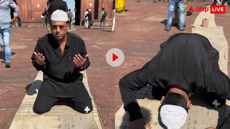 पुनीत सुपरस्टार ने जामा मस्जिद में पढ़ी नमाज, यूजर्स बोले- अब खतना भी करवा लो; वीडियो वायरल